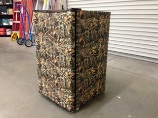 Camouflage vinyl refrigerator wraps