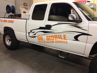 Orange County truck graphics for fleets