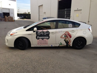 Vehicle decals and graphics for Orange County home businesses
