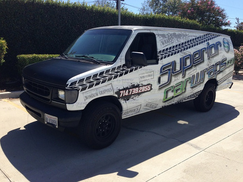 Ford Van wraps Orange County