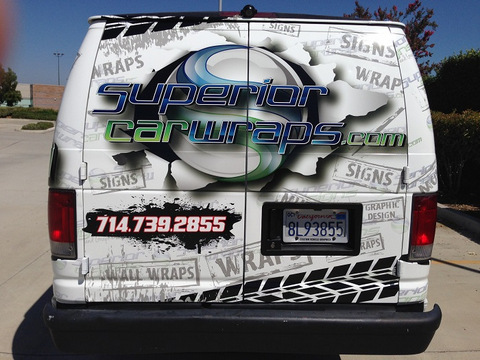 Brand your business with vehicle wraps Orange County