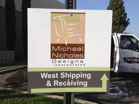 Directional and wayfinding signs for Orange County