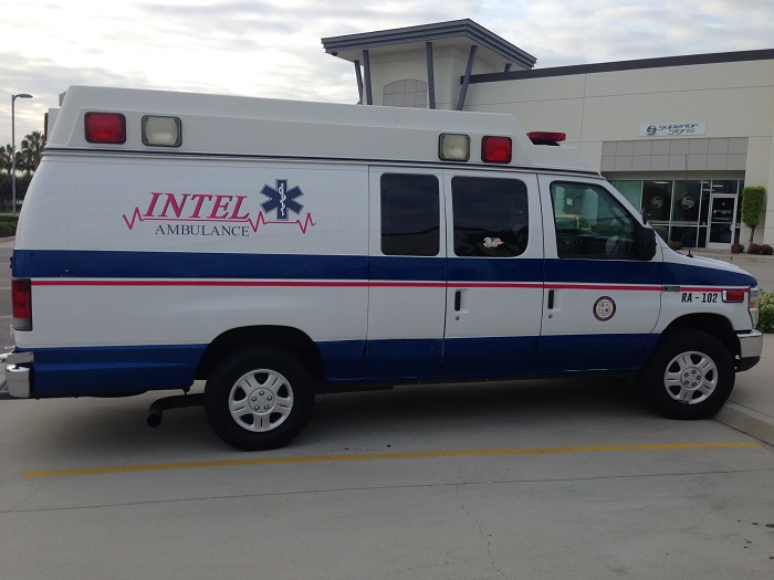 Van graphics for ambulances in Orange County