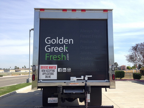 Buy box truck wraps in Orange County