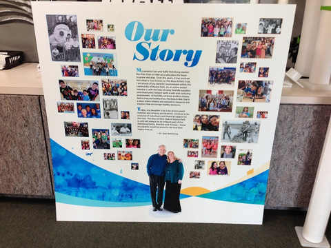 Digitally printed story boards for Orange County