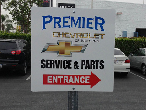 Auto repair signs for Orange County