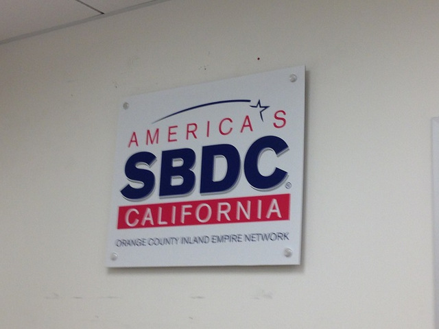 Acrylic lobby signs Orange County