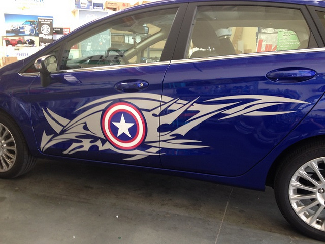 Avengers Car Graphics Orange County
