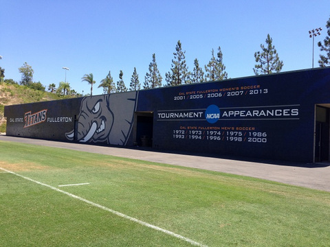 Athletic Field Wall Graphics