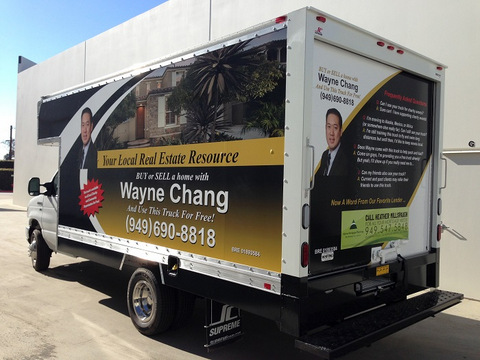 Orange County CA Box Truck Wraps