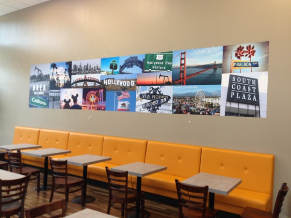 Wall Graphics for Restaurants in Orange County