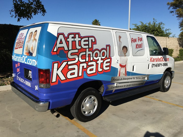 Van Wraps for businesses in Orange County CA