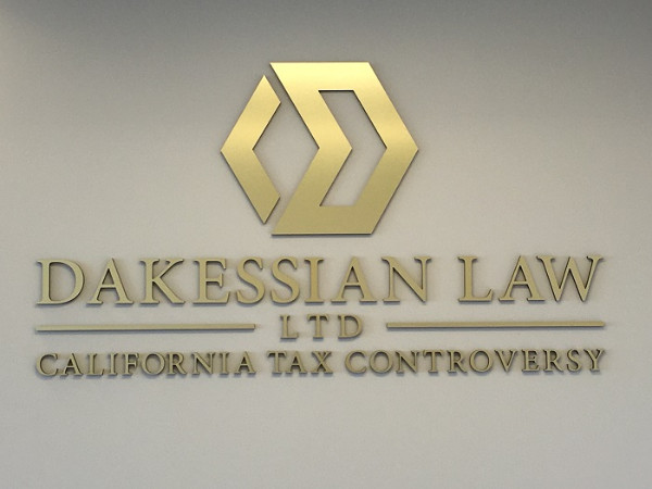 Lobby signs for Attorneys in LA County