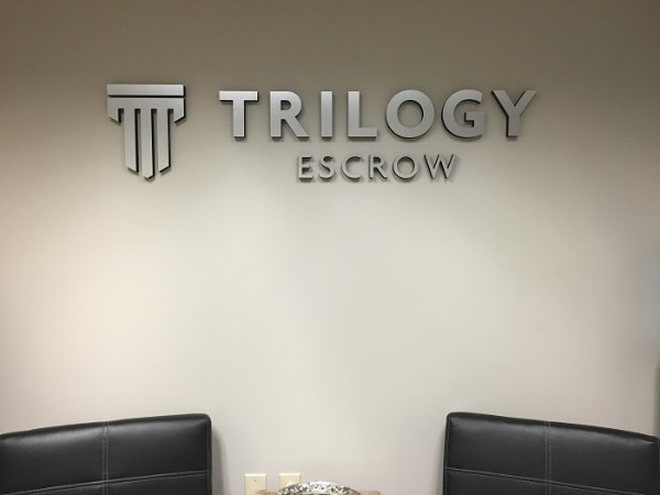 Professional Lobby Signs for Escrow Companies in Orange County CA