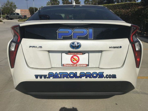 Vehicle Graphics for Security Patrol Companies in Orange County CA