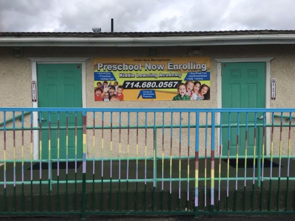 Banners for preschools in Orange County CA
