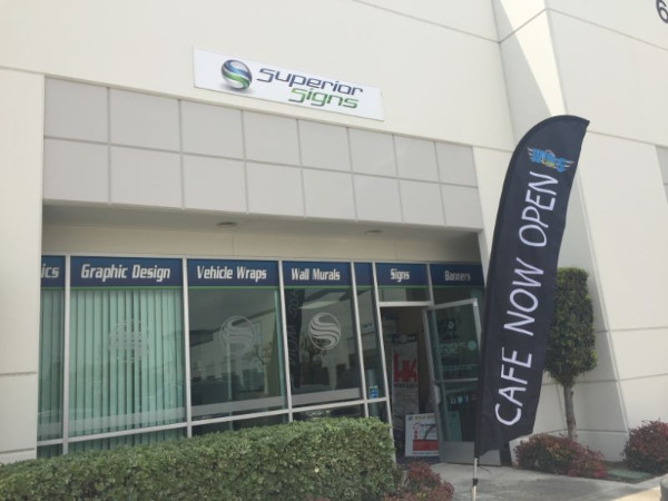 Windflags for advertising in Orange County CA