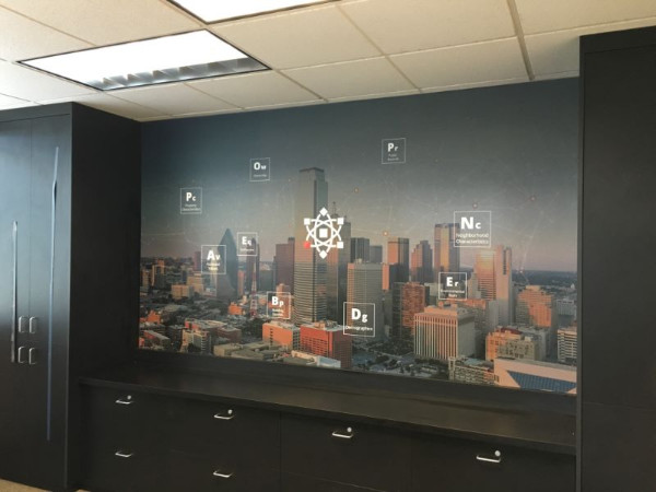 Wall wraps for conference rooms in Orange County CA