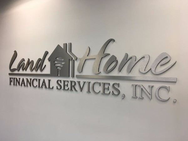 Lobby signs for mortgage companies in Orange County CA
