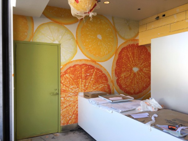Wall wraps and graphics for juice bars in Orange County CA