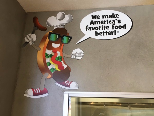 Mascot Wall Decals for Restaurants in Orange County CA