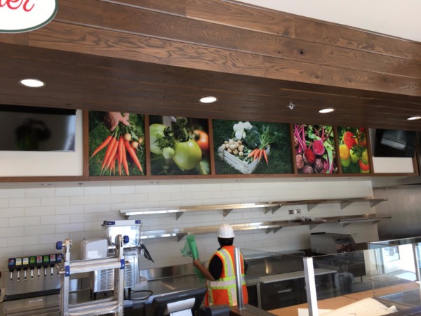 Restaurant Wall Graphics in Orange County CA