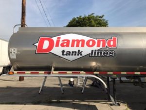 Vinyl Decals for Tanker Trucks in Orange County CA