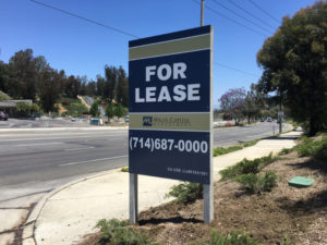 Commercial Property Signs in Orange County CA