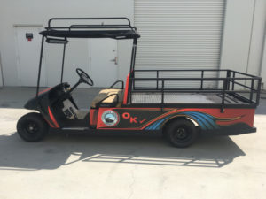 Custom Wraps for Industrial Carts in Orange County CA