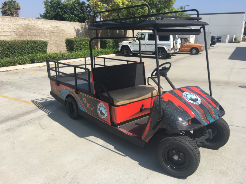 Golf Cart Vinyl Wraps in Orange County CA