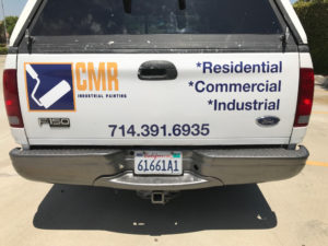Truck Decals and Vinyl Lettering for Contractors in Orange County