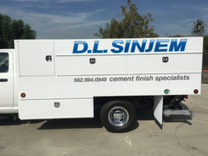 Vehicle Graphics and Lettering by 3M in Orange County