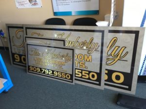 Custom Apartment Signs and Graphics Orange County