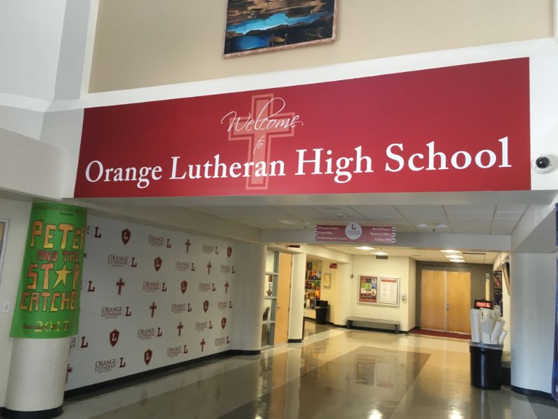 Graphics and Wall Murals for Schools in Orange County