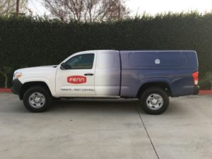 Gradient partial wraps for commercial trucks in Orange County CA