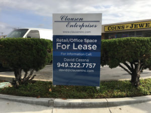For Lease Signs for Property Managers in Anaheim CA