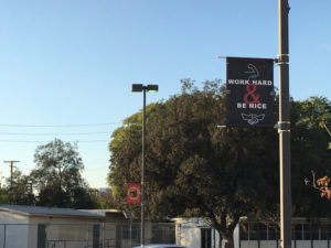 School Pole Banners Whittier CA