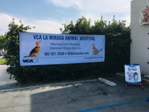 Wide Format Banners for Vets in La Mirada CA