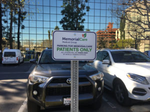 Parking Lot Signs for Medical Offices in Anaheim CA