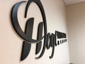 3D Lobby Logo Wall Signs for Offices in Orange County CA