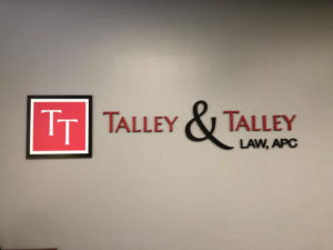 Lobby Signs for Law Firms in Laguna Hills CA