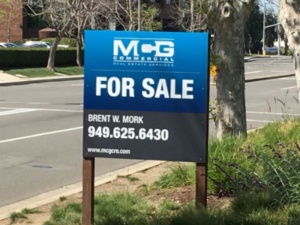 Where to buy for lease real estate signs in Anaheim CA