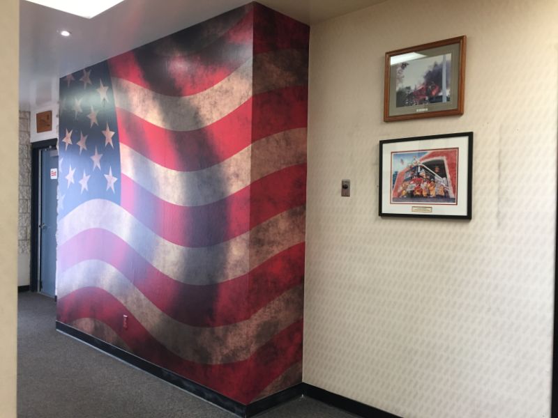 American Flag Wall Murals | Garden Grove CA